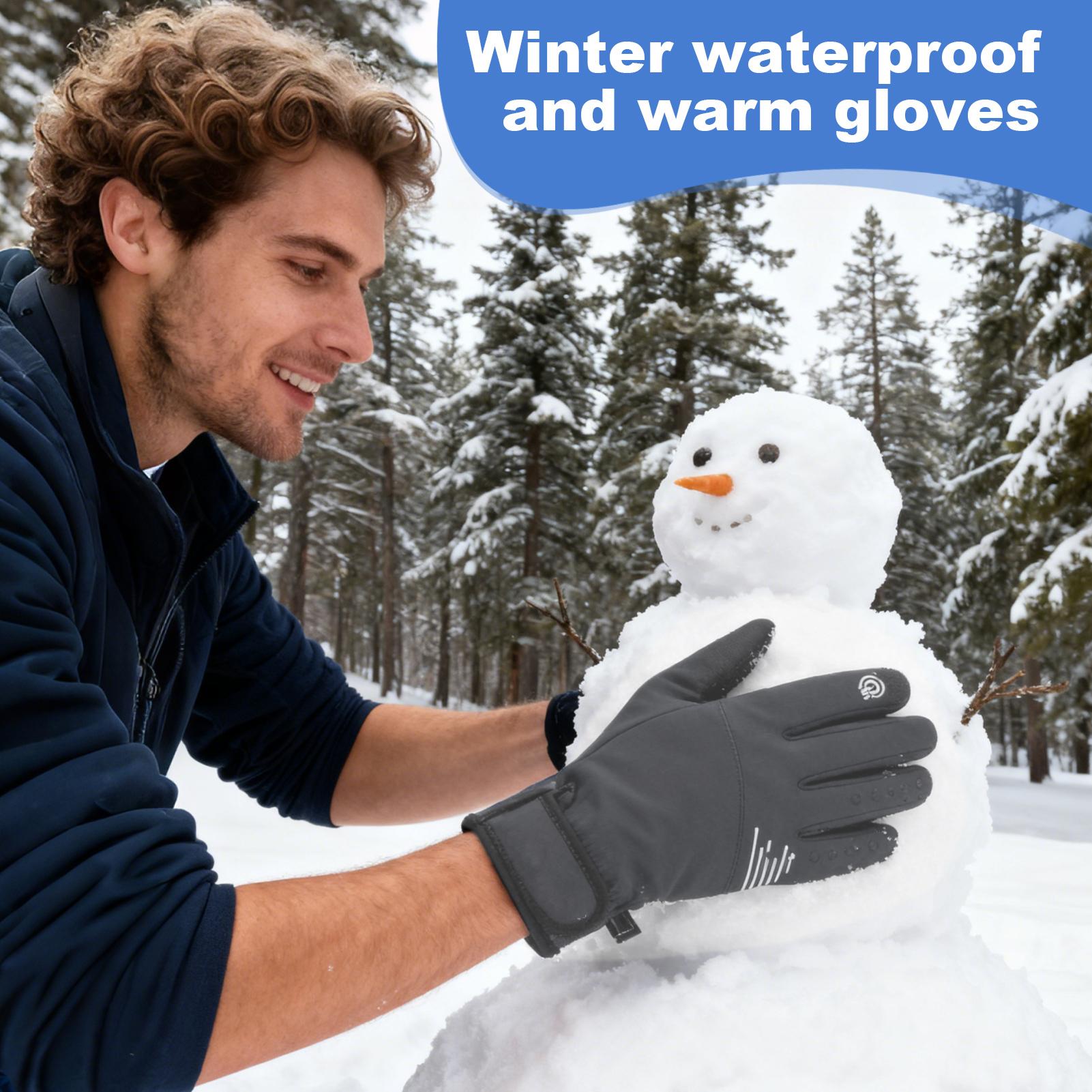 Cold Weather Gloves, Windproof - Running Gear In Cold Weather ulasan dan harga