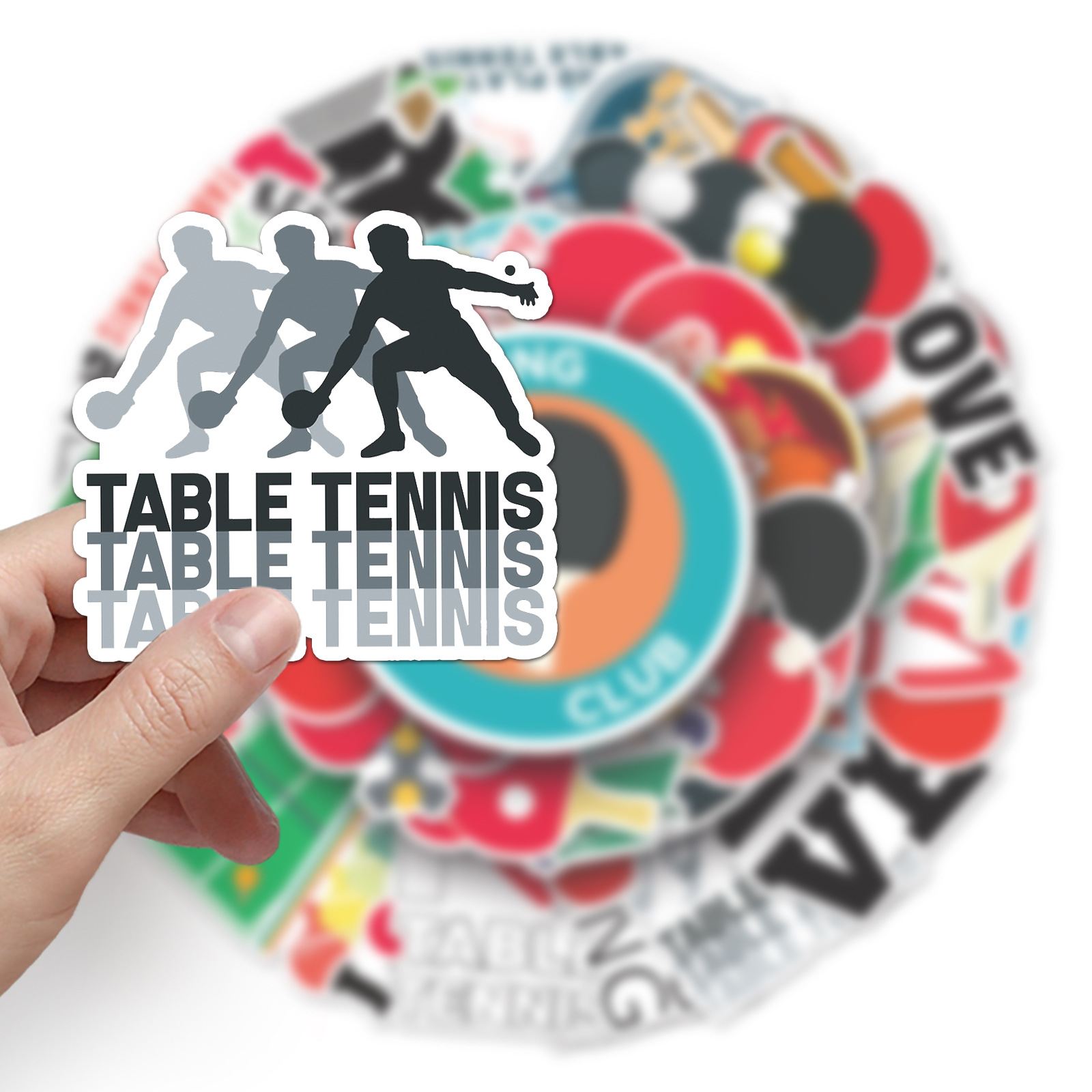10/50PCS Table Tennis Graffiti - Blister Plaster Sport ulasan dan harga