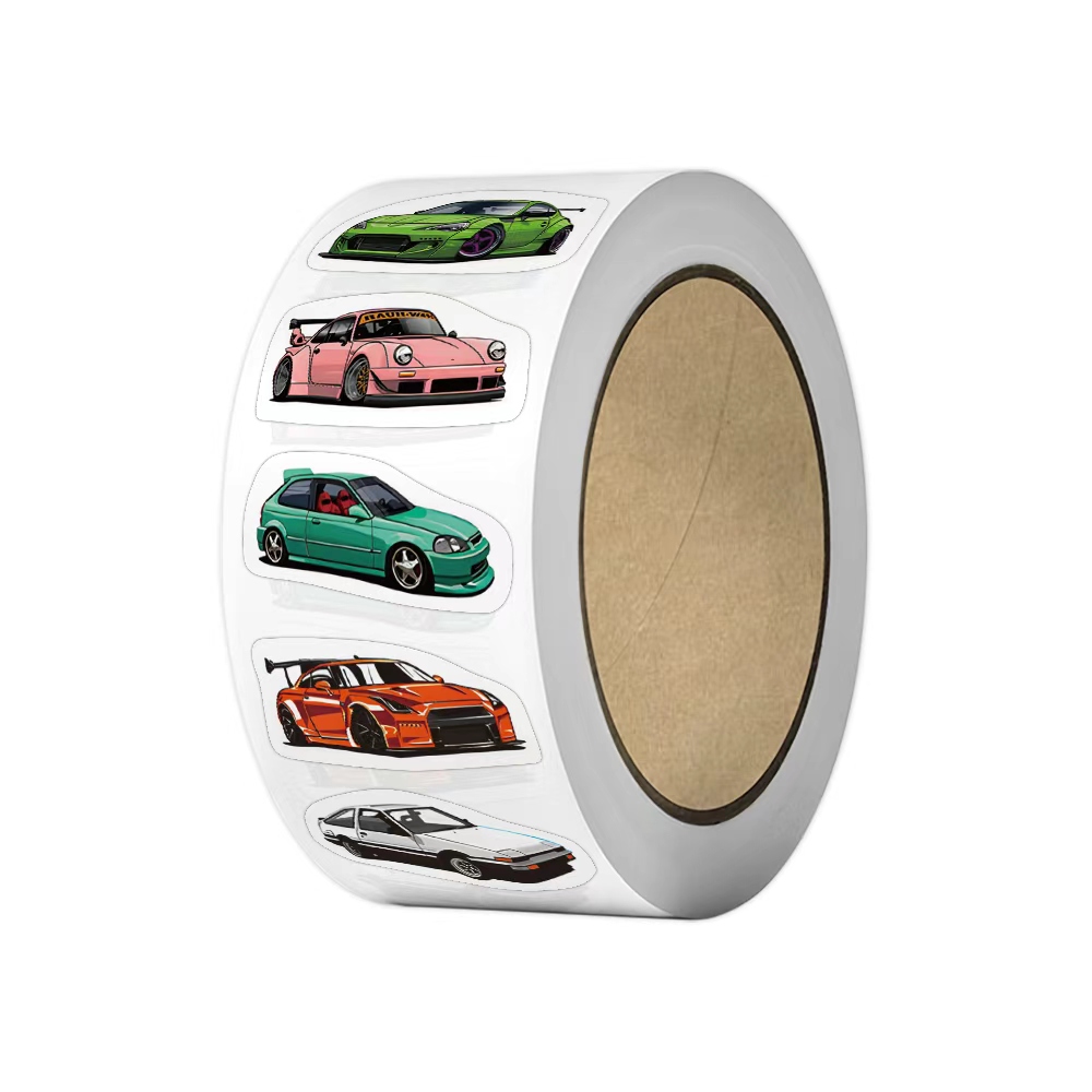 500 Pcs Mini Sports Car Sticke - Blister Plaster Sport ulasan dan harga